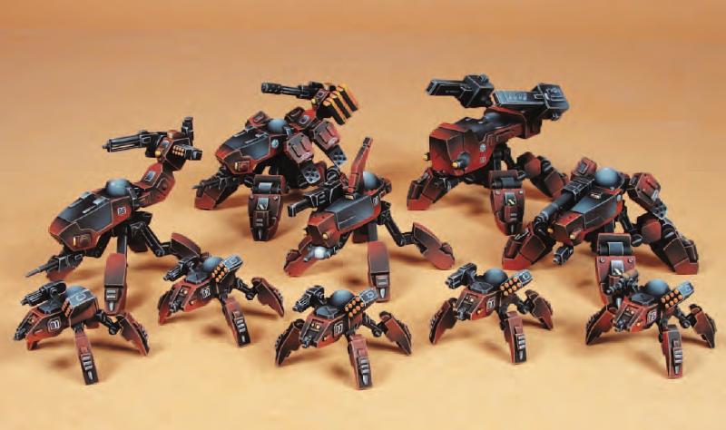 Caprice Army Box (DP9-9343) Plastic Miniatures All Painted.