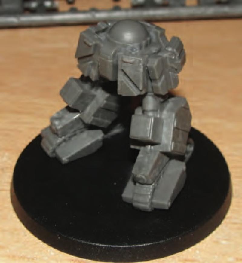 Glue armor plates to legs & hips, use boxes to fill in gaps around hips & butt plate.