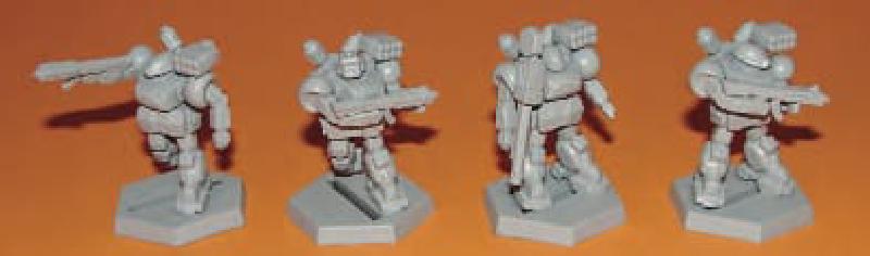 Southern General Purpose (GP) Primary Unit of Jagers primed in grey.