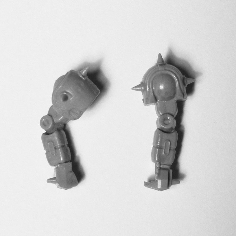 Custom Resin Arms For King Cobra Plastic Miniature