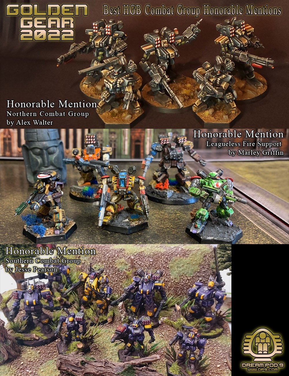 Best HGB Combat Group Honorable Mentions