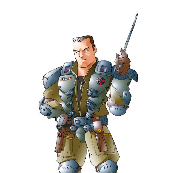 Edward Scott, Sergeant Major