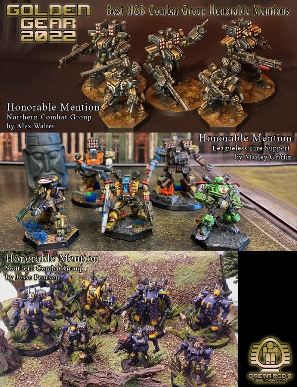 Golden Gear 2022 Painting Competition Winners and Honorable Mentions!